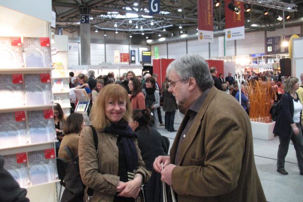 Buchmesse 2016, Ingrid Sonntag und Hans-Jochen Marquardt