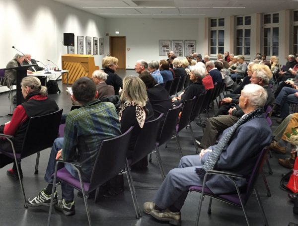 Brockhaus – Lesung mit Günter Gentsch in der Leipziger Stadtbibliothek, Dezember 2015