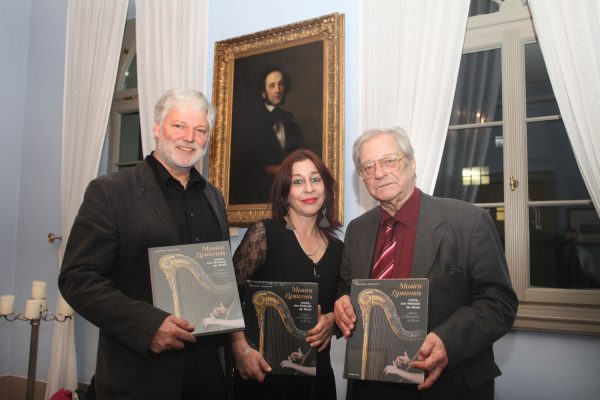 Buchpremiere von „Musica Lipsiensis“ im Mendelssohn-Haus, Claudia und Johannes Forner, 2015