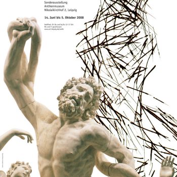 Laokoon – Schmerz und Leid, Plakat, 2008
