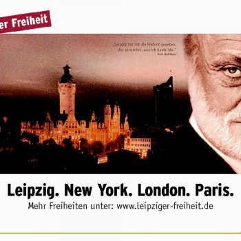 Leipziger Freiheit, Kurt Masur, Plakat, 2003