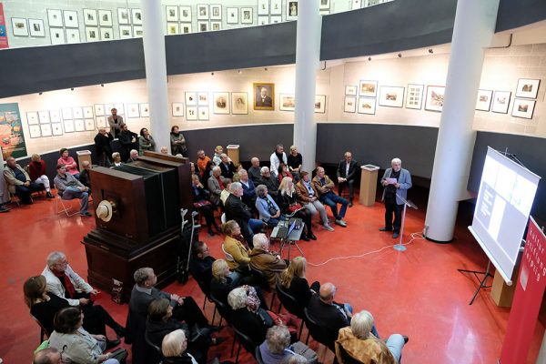 Präsentation der Leipziger Blätter 73, Deutsches Fotomuseum Markkleeberg, Wolfgang Hoquél, 22. Oktober 2018