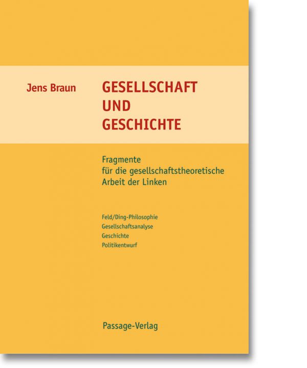 Gesellschaft und Geschichte – Fragmente für die gesellschaftstheoretische Arbeit der Linken