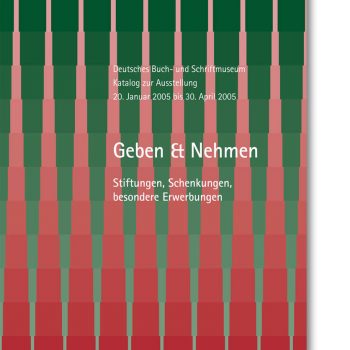 Geben und Nehmen, Katalog zur Ausstellung, 2004