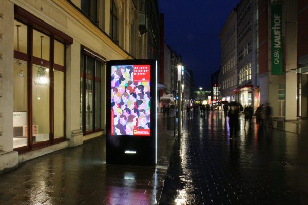 35 Jahre Leipziger Blätter, Innenstadt Leipzig, Plakat, 2017