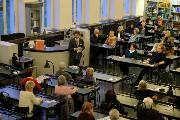 Leipziger Blätter 74, Präsentation, André Wendler, Bauhauslesesaal der Nationalbibliothek Leipzig, 25. März 2019