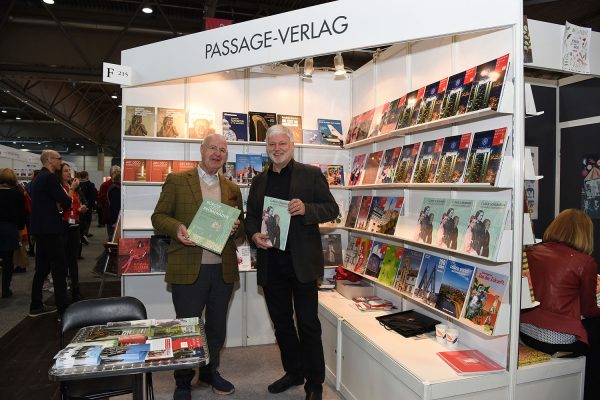 Leipziger Buchmesse 2019, Wolf-Dietrich Speck von Sternburg am Messestand