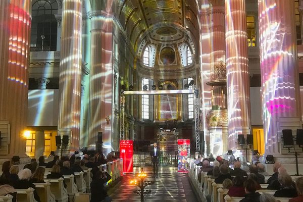 Leipziger Blätter 75 – Präsentation in der Nikolaikirche – Pfarrer Bernhard Stief