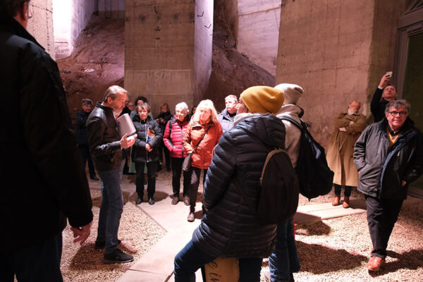 Präsentation der Leipziger Blätter 82 – im Anschluss fanden Führungen durch das Innere des Völkerschlachtdenkmals statt